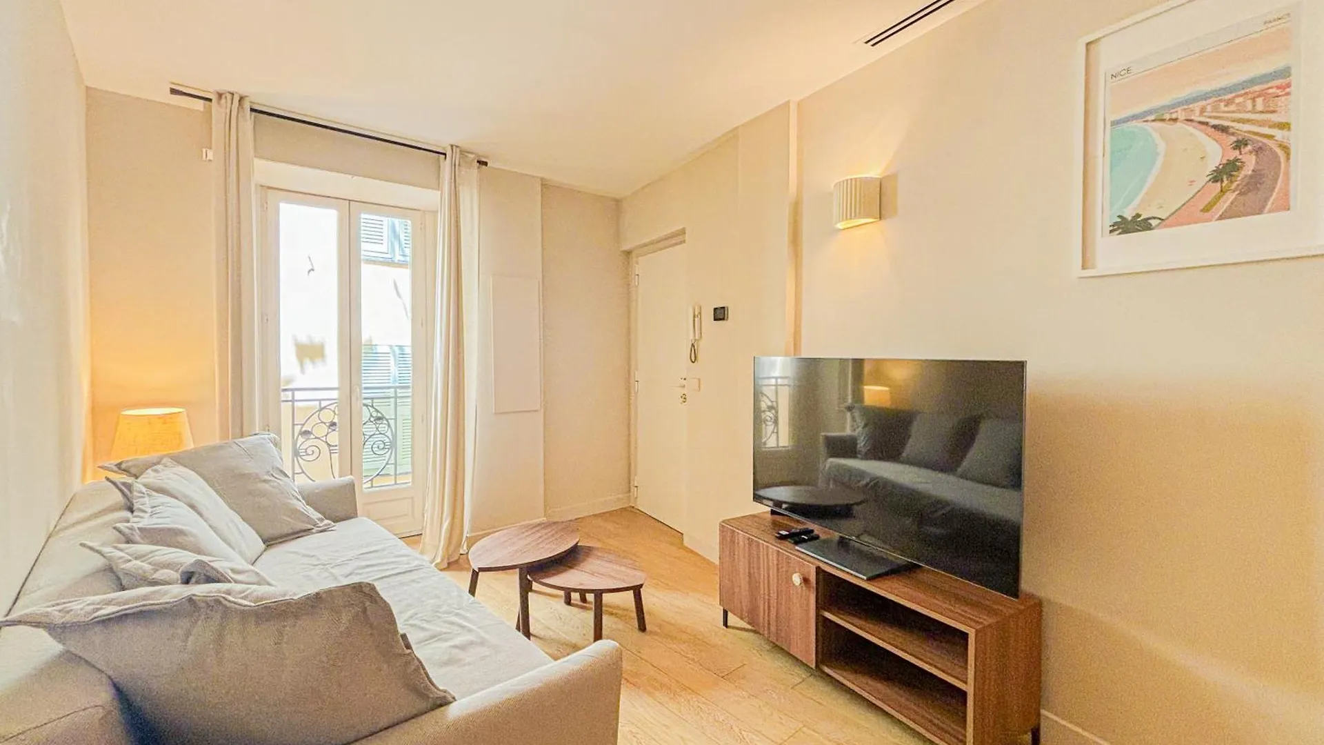 Apartament Place Rossetti - Wifi, Ac, 2Pers Nicea
